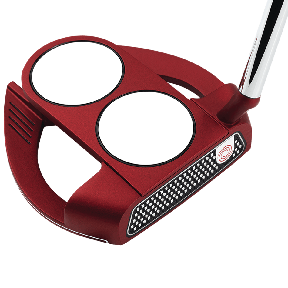 odyssey o works red 2 ball fang s putter odyssey o works 2 ball putter