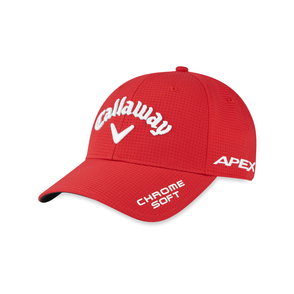 Red callaway hat