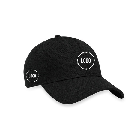 Front Crested Performance Structured Logo Cap