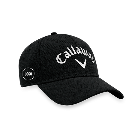 Side Crested Performance Structured Logo Cap