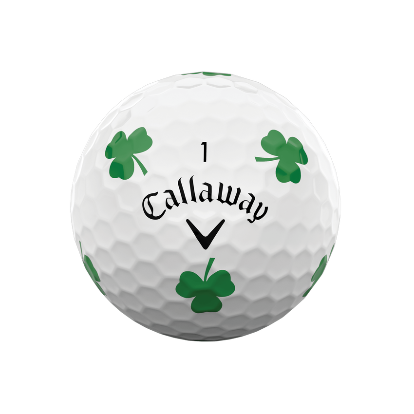 Chrome Soft Truvis Shamrock Golf Balls - View 3