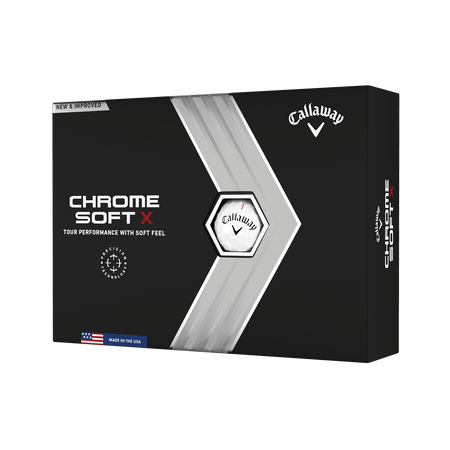 Chrome Soft X Custom Logo Golf Balls