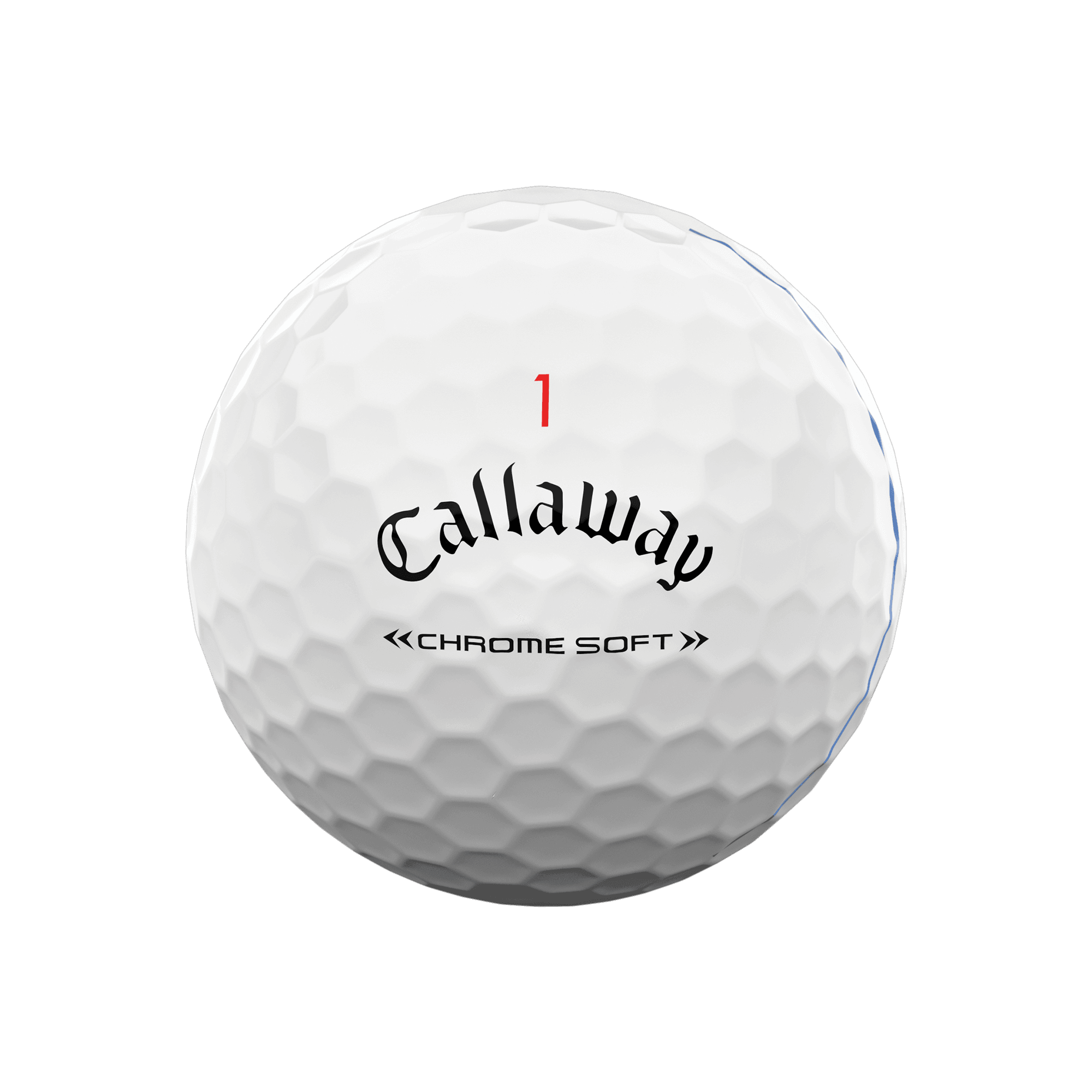 Chrome Soft Triple Track Custom Logo Golf Balls