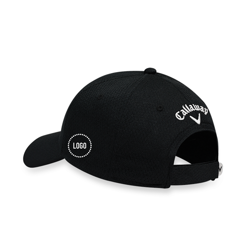 Front Crested Performance Structured Logo Cap - View 2