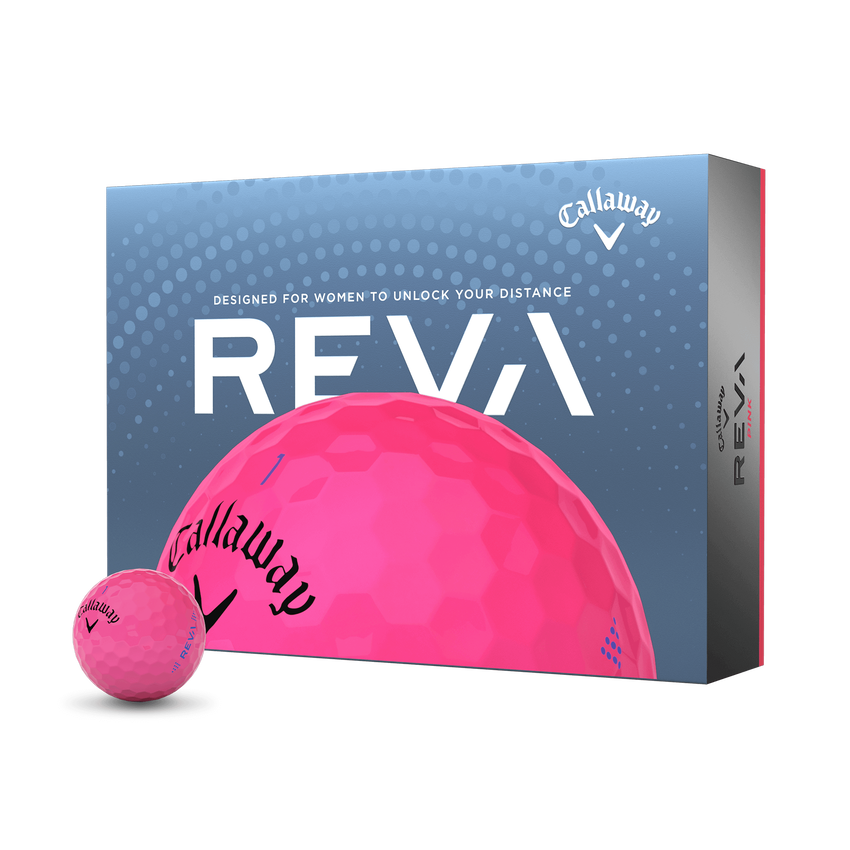 REVA Pink Golf Balls - View 1