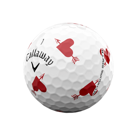 Chrome Soft Cupid Truvis Golf Balls