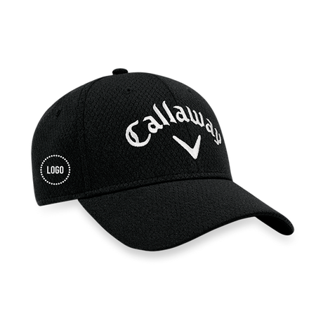Side Crested Performance Unstructured Logo Cap