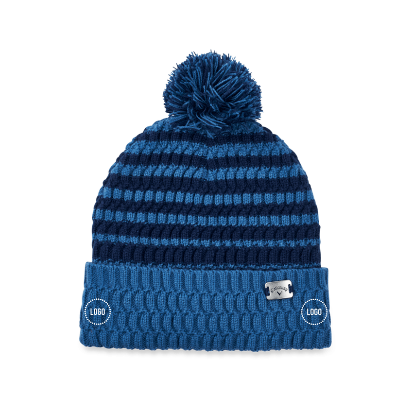 Pom Pom Logo Beanie - View 1