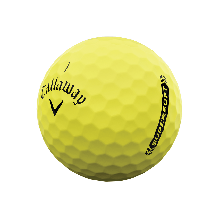 Callaway Supersoft Yellow Golf Balls - View 2