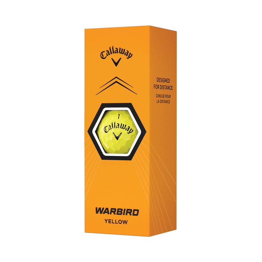 Warbird Yellow Golf Balls - View 4