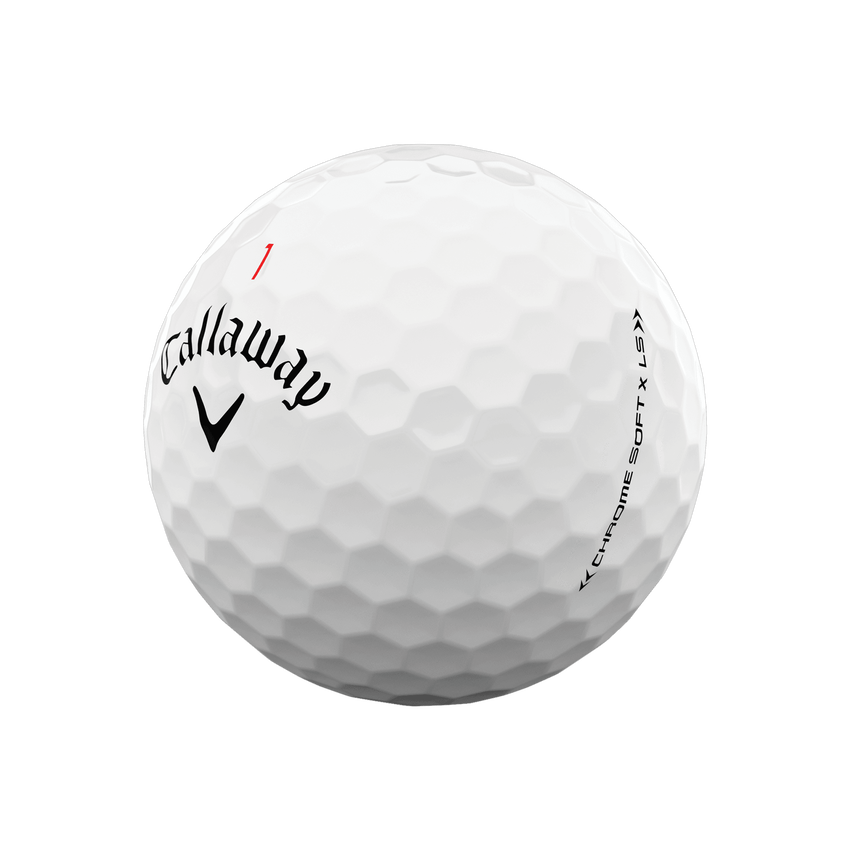 Chrome Soft X LS Custom Logo Golf Balls - View 2