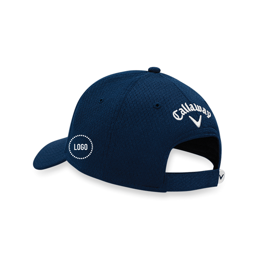 Front Crested Performance Structured Logo Cap - View 2