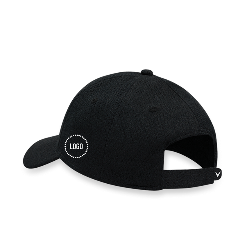 Side Crested Performance Structured Logo Cap - View 2