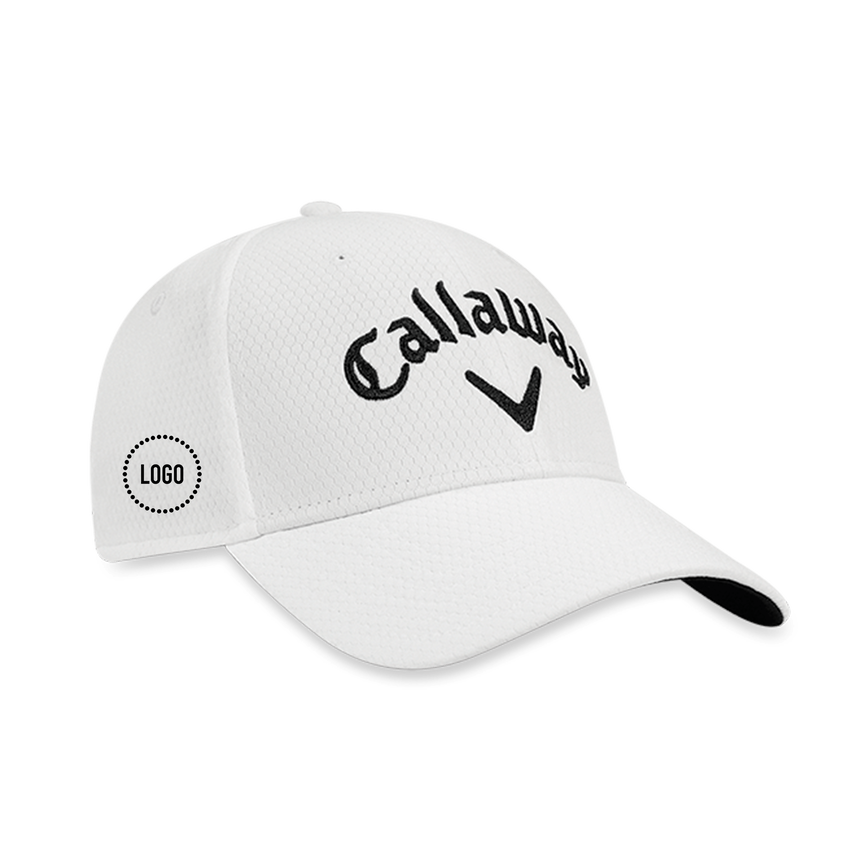 Side Crested Performance Structured Logo Cap - View 1