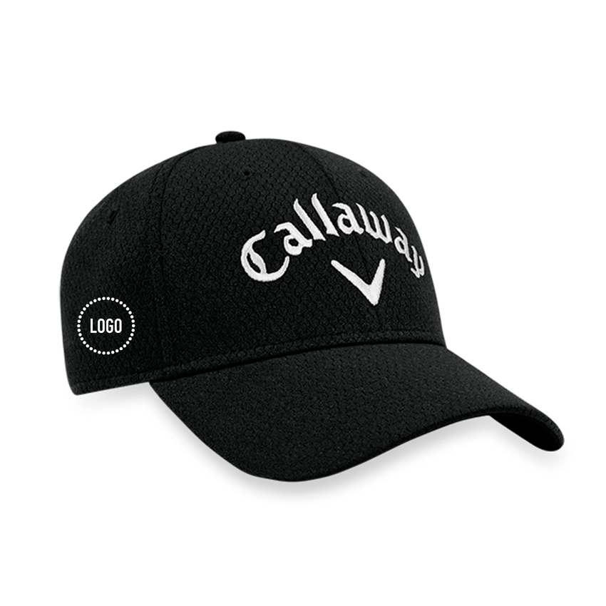 Side Crested Performance Unstructured Logo Cap - View 1