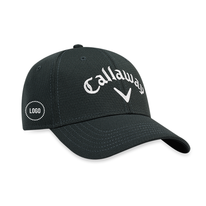 Side Crested Performance Unstructured Logo Cap - View 1