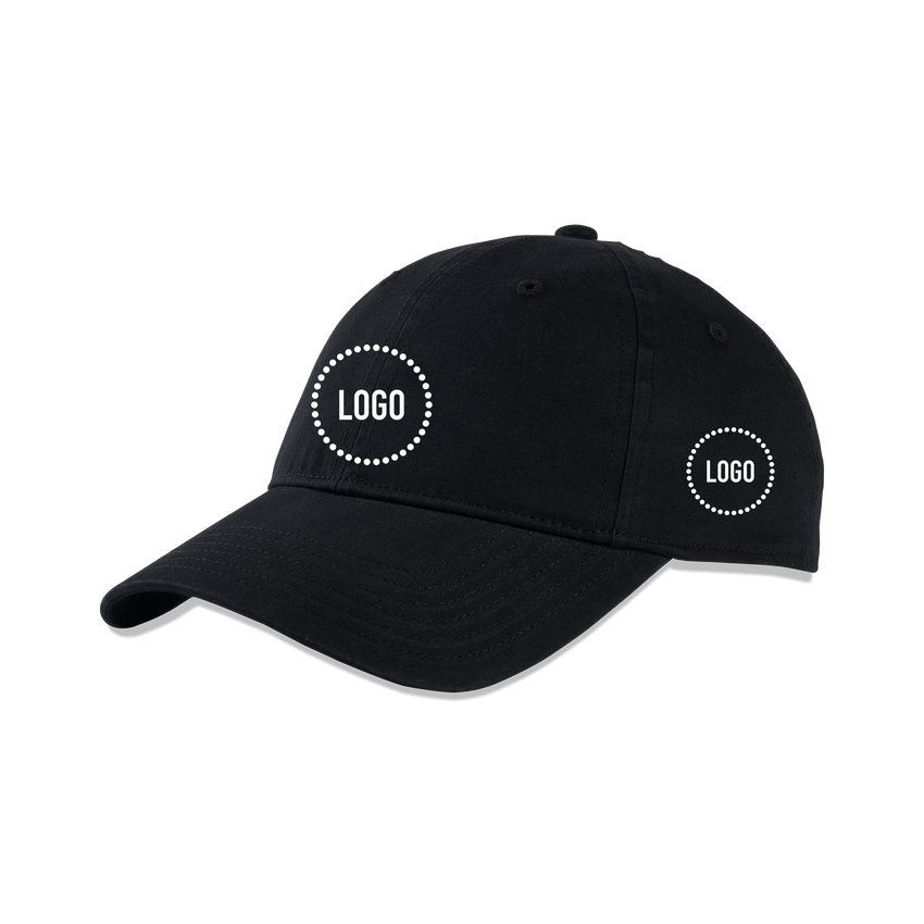Women's Heritage Twill 'No Logo' Logo Cap - View 1