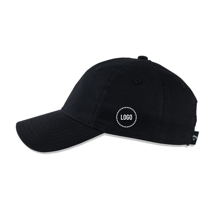Women's Heritage Twill 'No Logo' Logo Cap - View 3