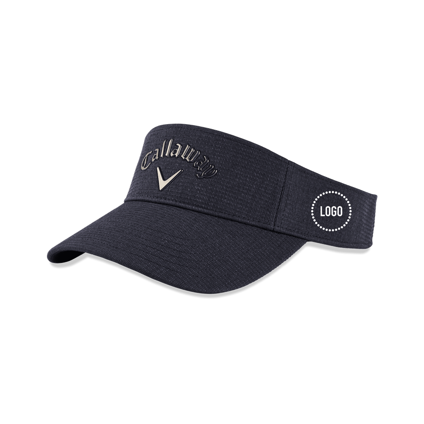 Liquid Metal Logo Visor - View 1