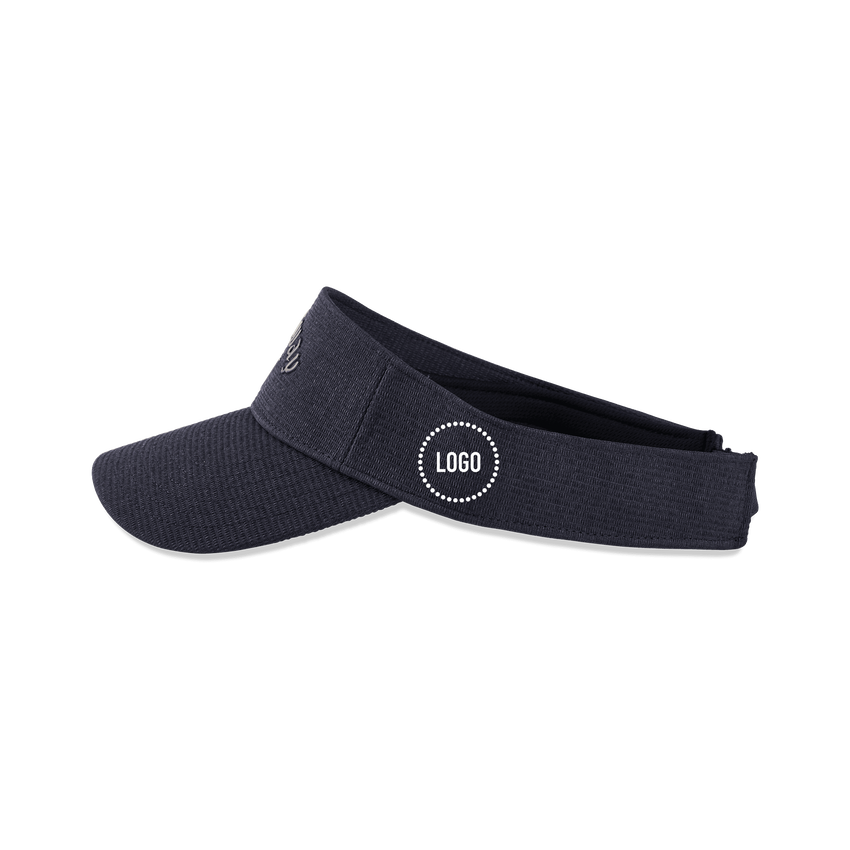 Liquid Metal Logo Visor - View 3
