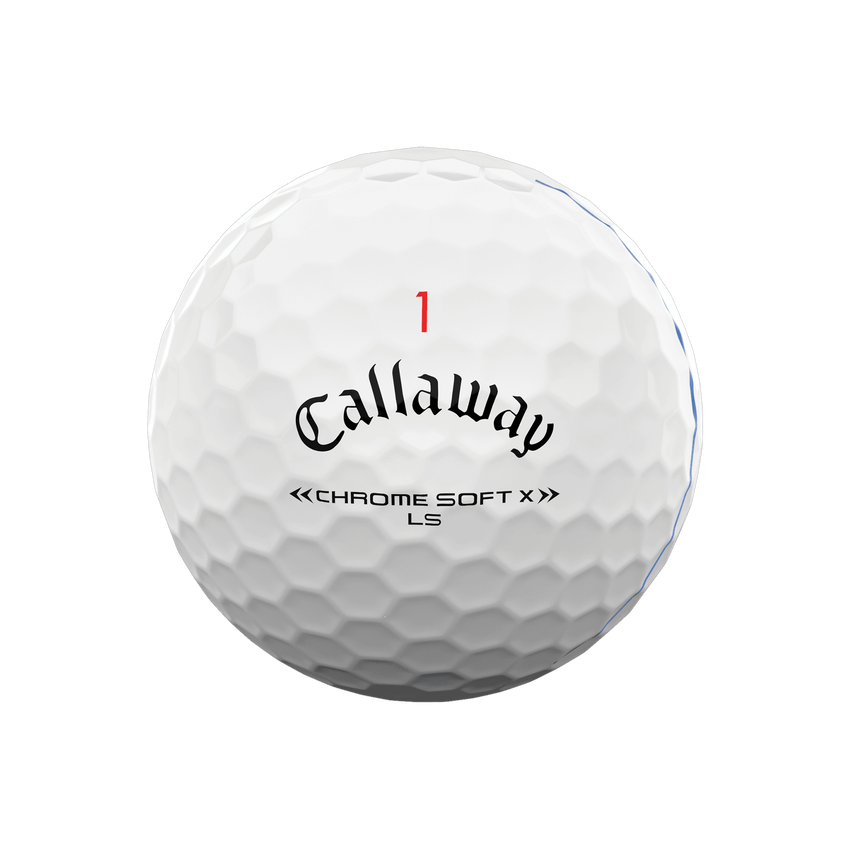 Chrome Soft X LS Triple Track Custom Logo Golf Balls - View 4
