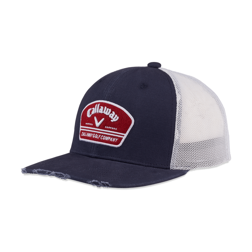 Distressed Trucker Hat - View 1