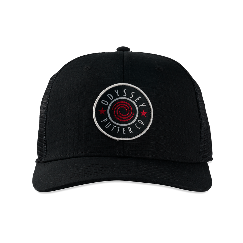 Odyssey Trucker Circle Patch Adjustable Hat - View 5
