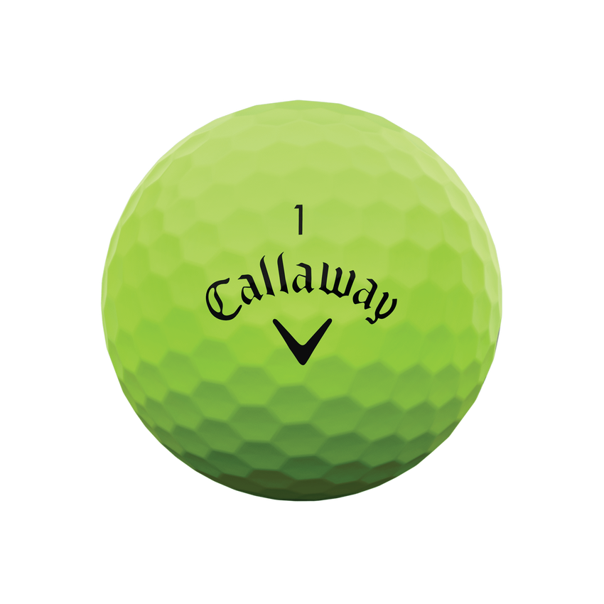 Callaway Supersoft Matte Green Golf Balls - View 3