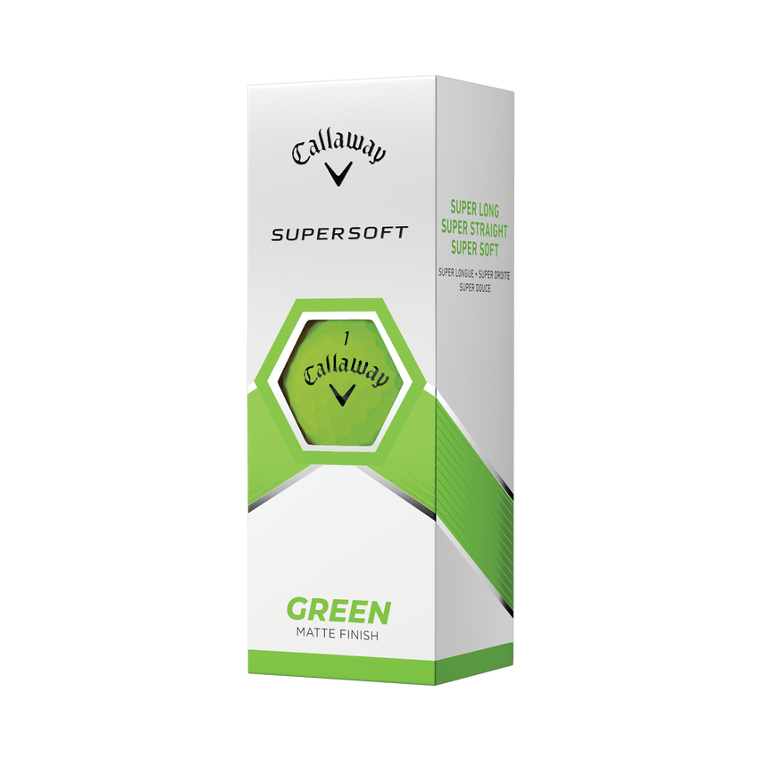 Callaway Supersoft Matte Green Golf Balls - View 4