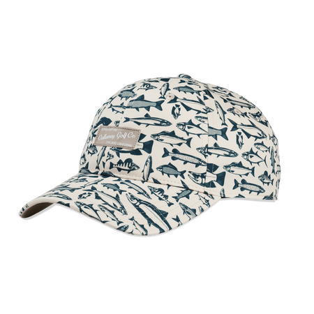 Gone Fishing Relaxed Retro Hat