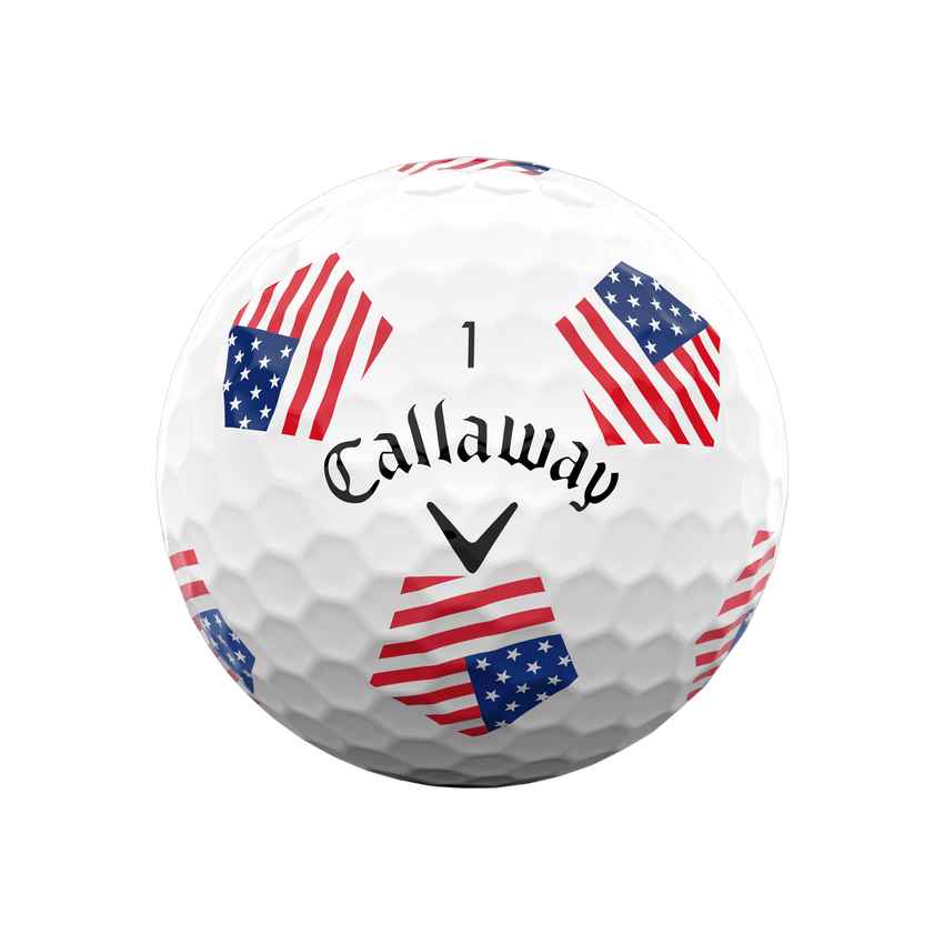 Limited Edition Chrome Soft Truvis Team USA Golf Balls - View 2