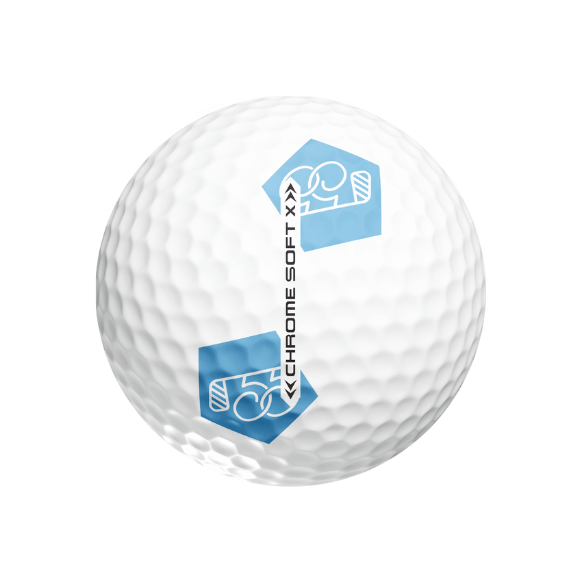 Limited Edition Chrome Soft X Truvis 'Good Good' Golf Balls - View 3