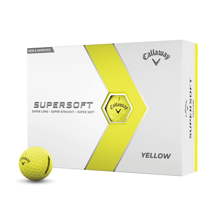 Callaway Supersoft Yellow Golf Balls
