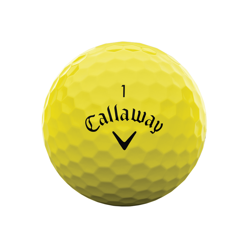 Warbird Yellow Golf Balls - View 3