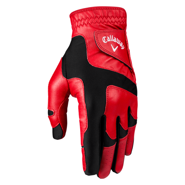 Red top golf glove