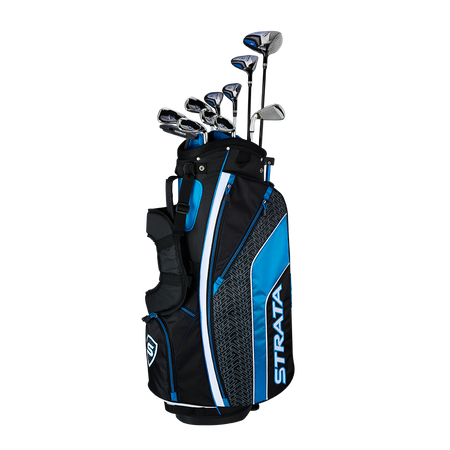 Full set top of golf clubs