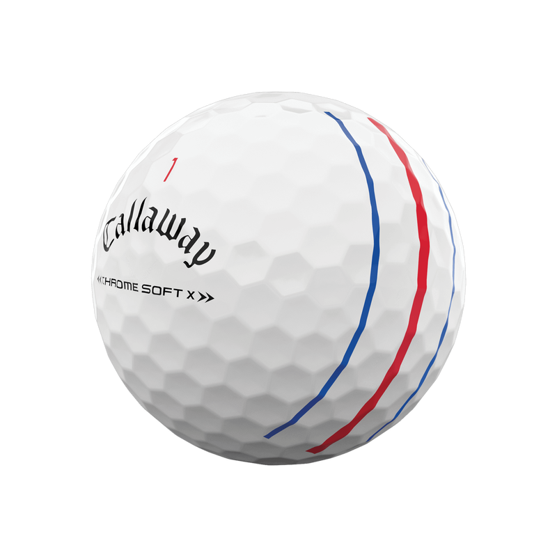 Chrome Soft X Triple Track Golf Balls - View 2