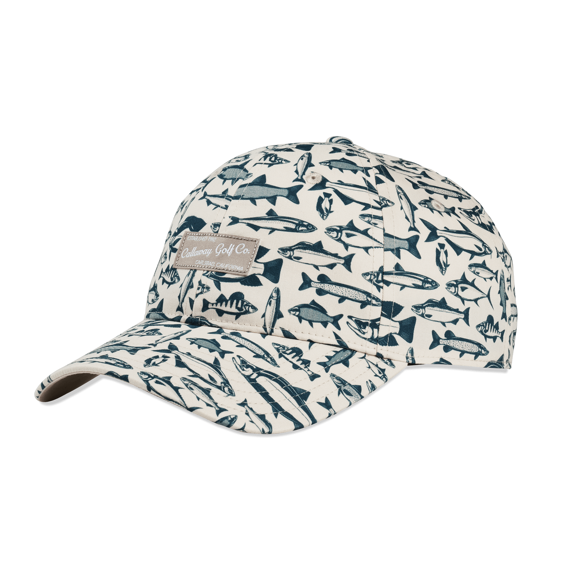 Gone Fishing Relaxed Retro Hat