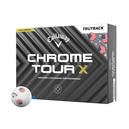 Chrome Tour X USA TruTrack Golf Balls