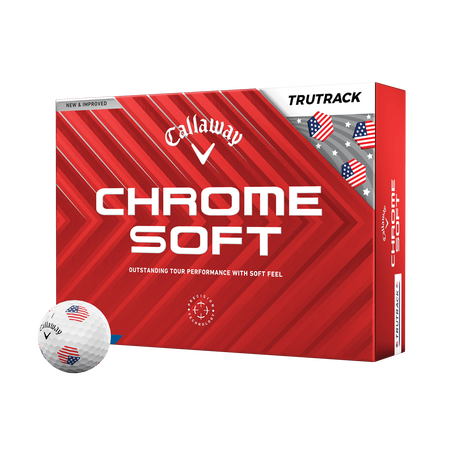 Chrome Soft USA TruTrack Golf Balls