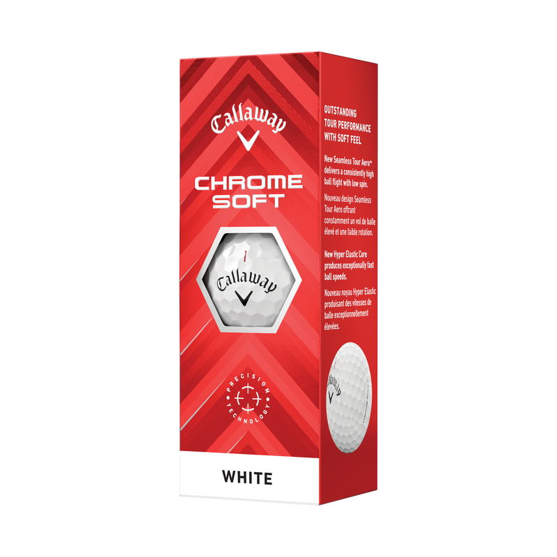 Chrome Soft Custom Logo Golf Balls - View 3