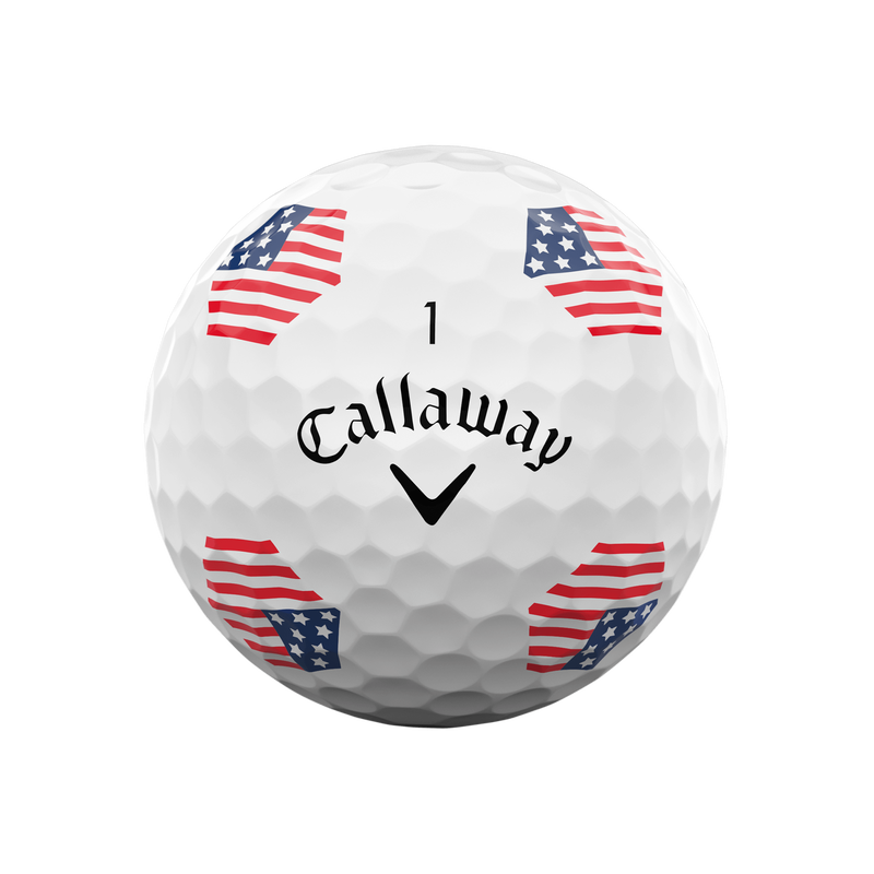 Chrome Tour USA TruTrack Golf Balls - View 3