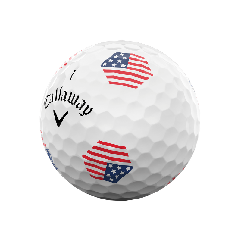 Chrome Tour X USA TruTrack Golf Balls - View 2