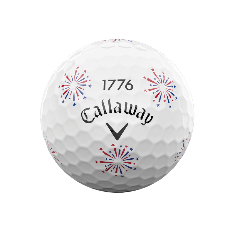 Limited Edition Chrome Soft Truvis Independence Day Golf Balls - View 3
