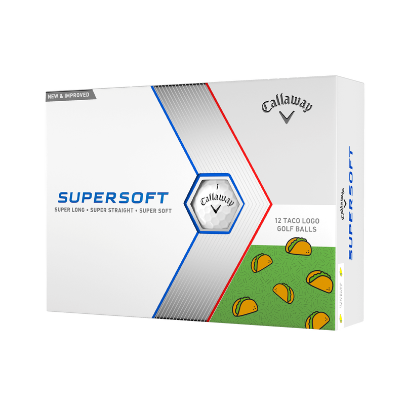 Callaway Supersoft Taco Golf Balls - View 1