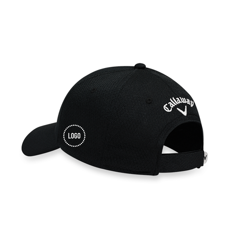 Front Crested Performance Structured Logo Cap - View 2