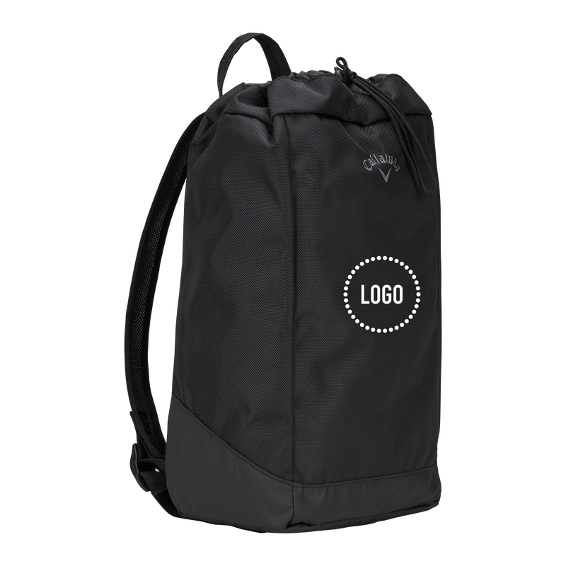 Clubhouse Drawstring Logo Backpack - View 1