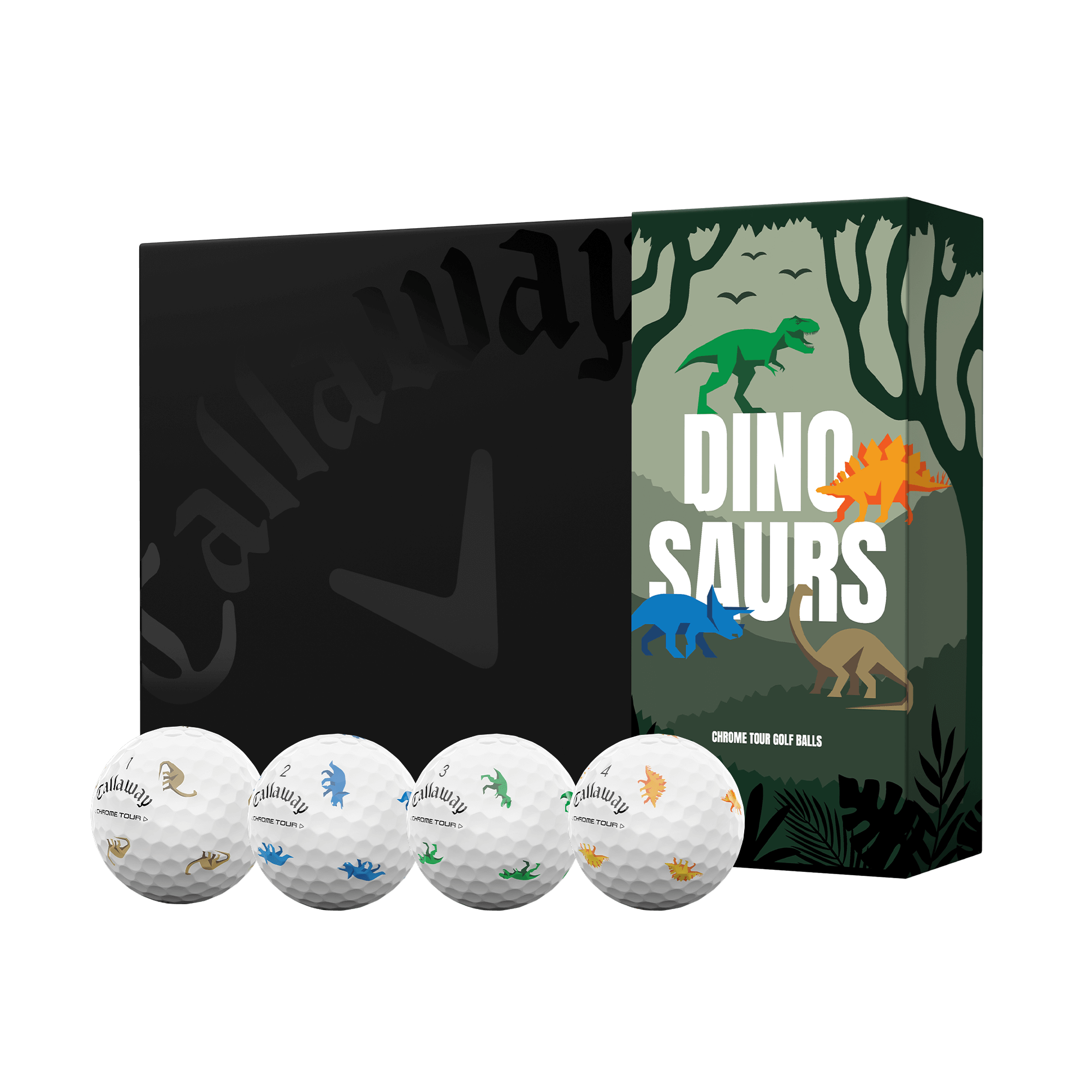 Callaway Golf Chrome Tour Dino Golf Balls