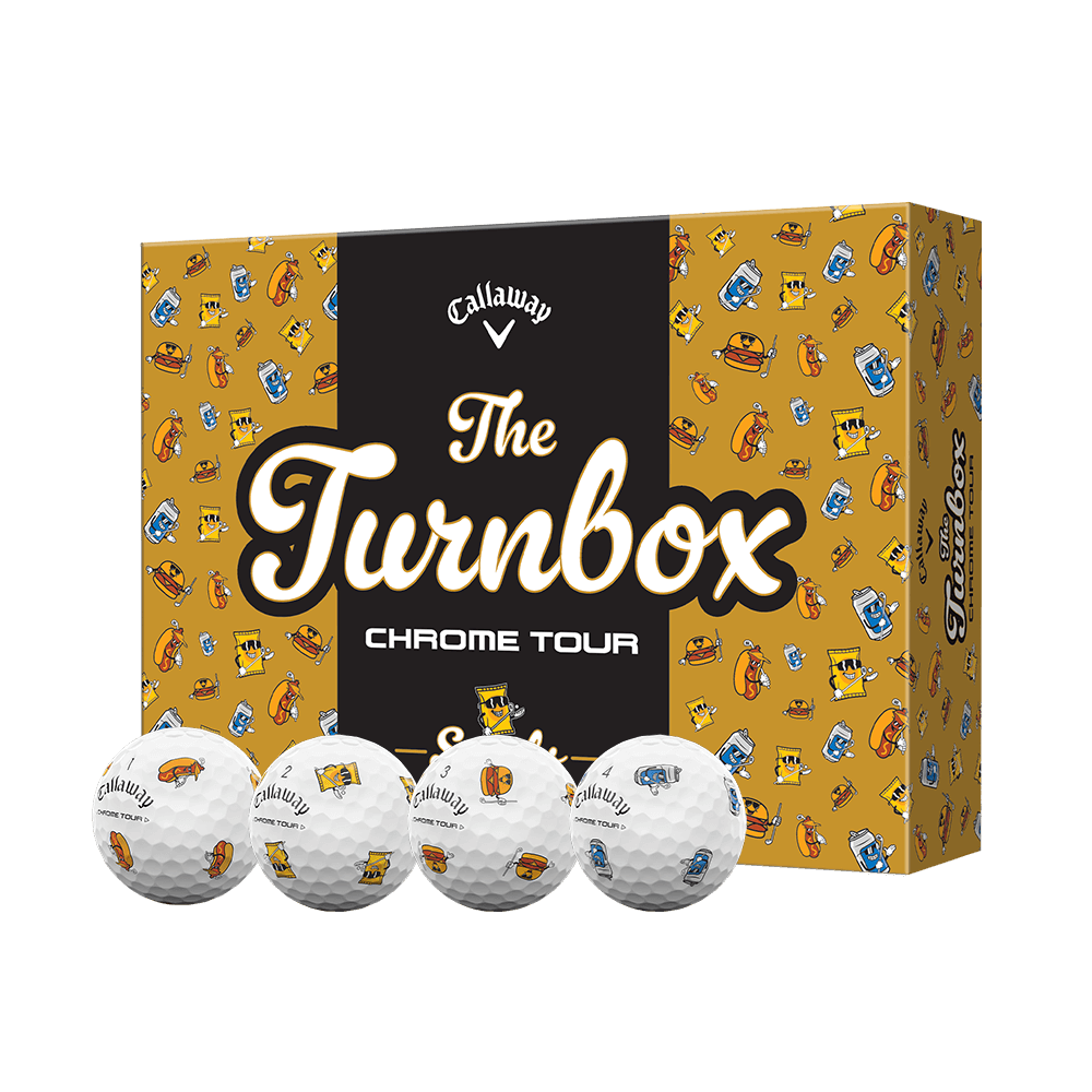 Callaway Golf Chrome Tour Turnbox Golf Balls
