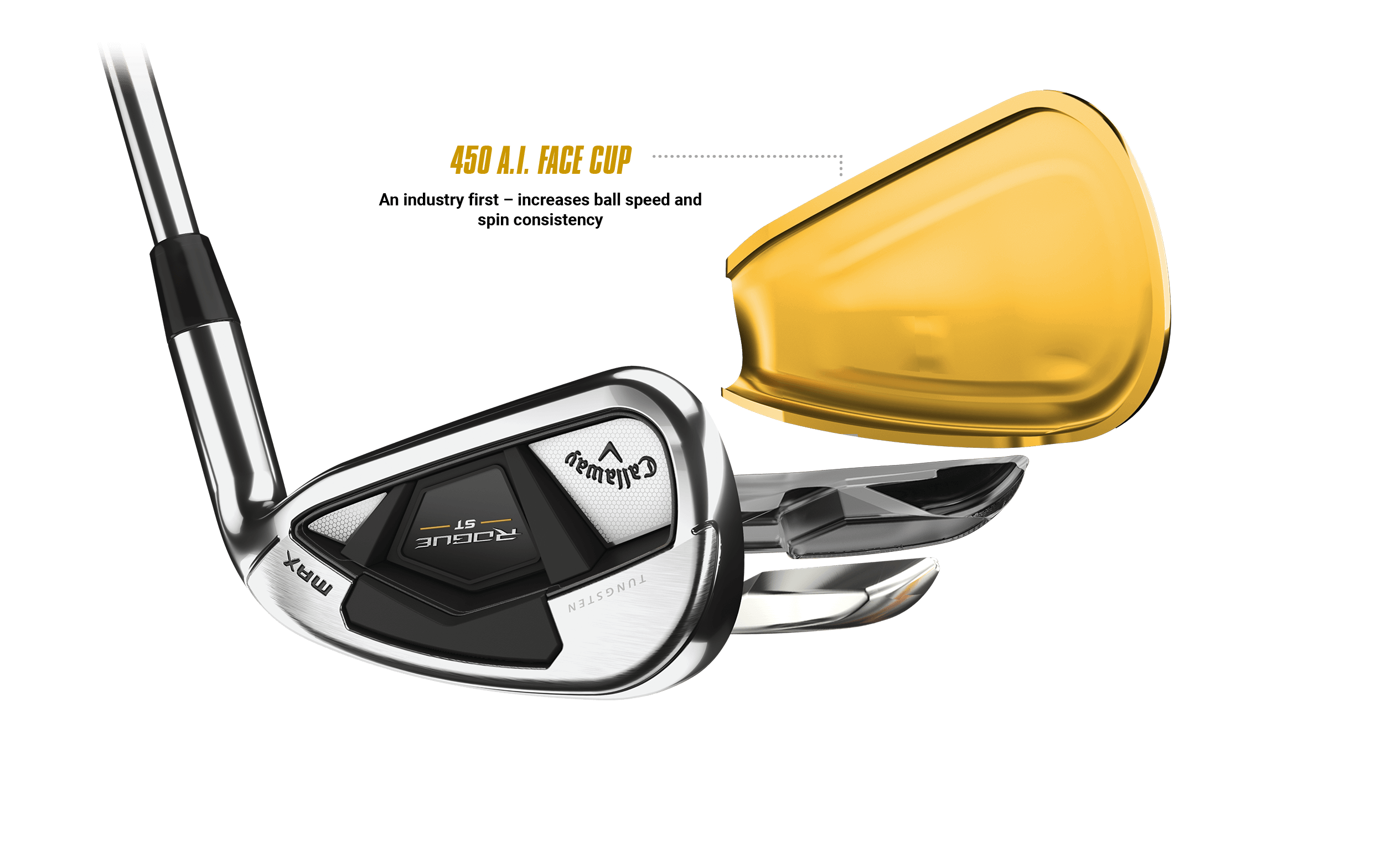 期間限定半額以下 ゴルフクラブ Callaway Golf Rogue ST Pro Individual Iron Left Hand